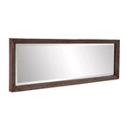 Miroir rectangulaire psyché 30x90cm avec cadre en métal fait main bronze : Décoration moderne élégante