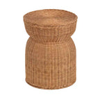 Kate and Laurel Thatch Rattan Side Table