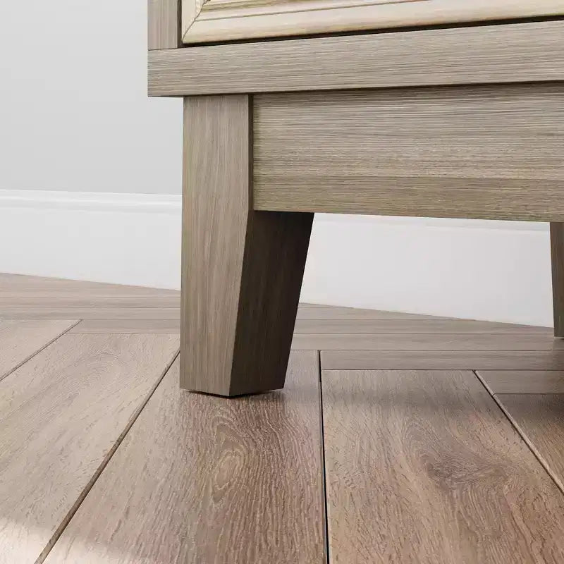 Armoire de rangement de 139,9 cm (55,12 po) de largeur avec 4 portes et étagères réglables
