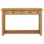Console en Bois Naturel Teck Massif