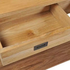 Console en Bois Naturel Teck Massif