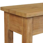 Console en Bois Naturel Teck Massif