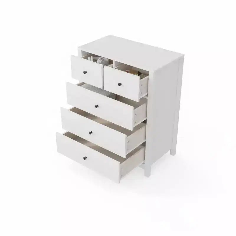 Commode moderne à 5 tiroirs pour chambre, grande commode en bois, organisateur de rangement spacieux, tiroirs pour entrée, couloir, placard, chambre d'enfant, bureau à domicile