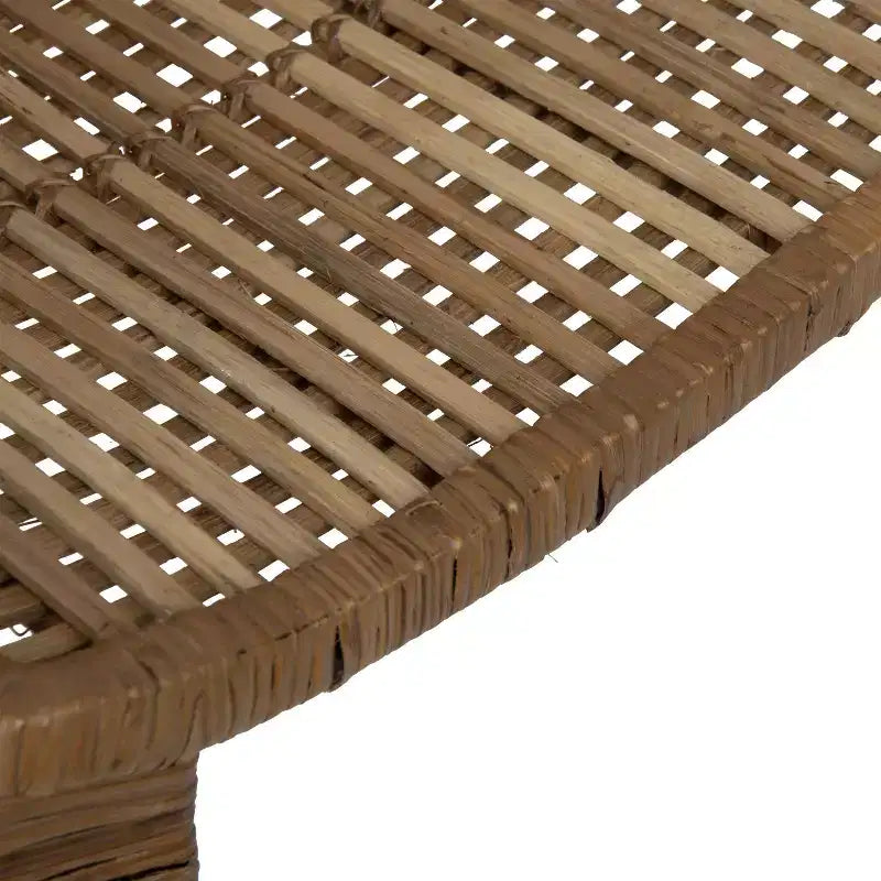 Fauteuil en rotin naturel : Structure en fer forgé, Aucun assemblage, Entretien par époussetage à sec, Usage adulte