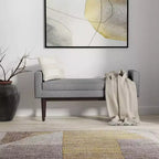 WyndenHall 46 Highbridge Contemporary Ottoman Bench