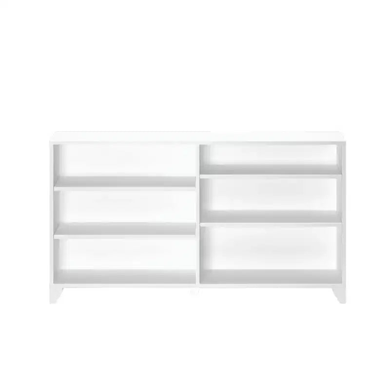 Bibliothèque classique à 6 étagères, bibliothèque en bois massif pour chambre d'enfant/salle de jeux