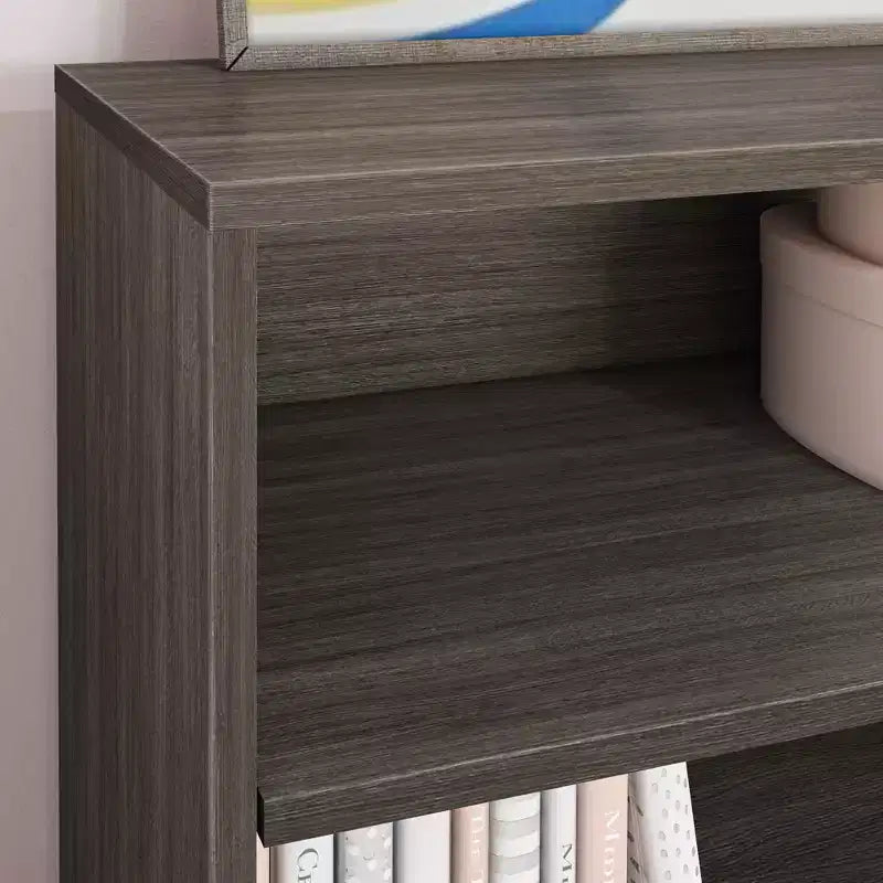 Bibliothèque classique à 6 étagères, bibliothèque en bois massif pour chambre d'enfant/salle de jeux