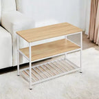 Meuble Îlot de Cuisine avec 3 Étagères, Table Îlot, Étagère de Cuisine de 120 cm de Large avec Grand Plan de Travail, Structure en Acier Stable, Industriel, Facile à Assembler
