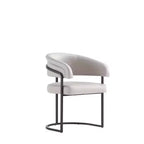 Chaises de salle à manger modernes en similicuir